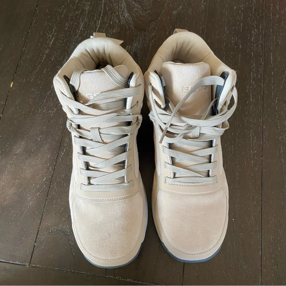 BOGS Sandstone Mid Suede CT‎ Taupe Suede Waterproof Safety Composite Toe Size 11